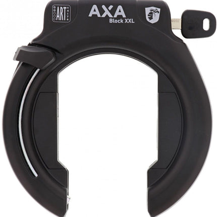 Ringslot Axa Block XXL - zwart (op kaart)