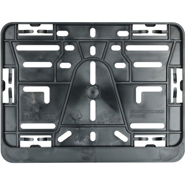 support de plaque d'immatriculation moto NL noir