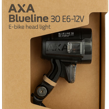 Koplamp Axa Blueline30 E-bike - zwart