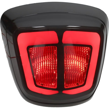 taillight Power1 E-marked LED smoke euro-4/5 gloss black primavera, sprint
