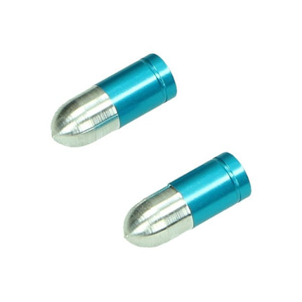 ventieldopset kogelmodel blauw bromfiets, scooter