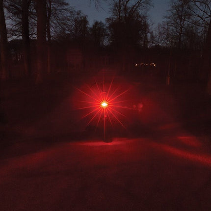 Achterlicht Axa Juno E6-12V met remlicht 50 mm- rood - afbeelding 6
