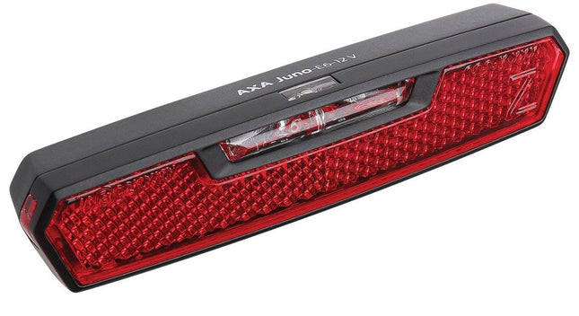 Achterlicht Axa Juno E6-12V met remlicht 80 mm- rood