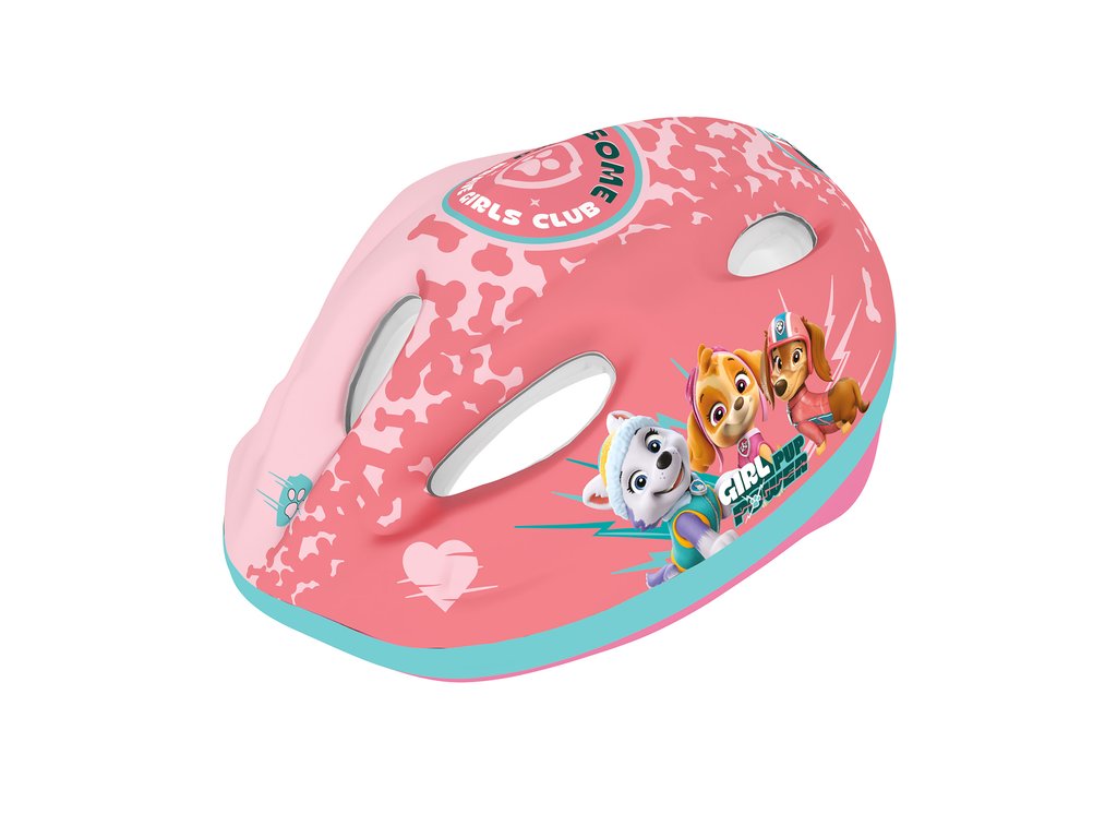 Kinderhelm Nickelodeon Paw Patrol roze (52-56cm)