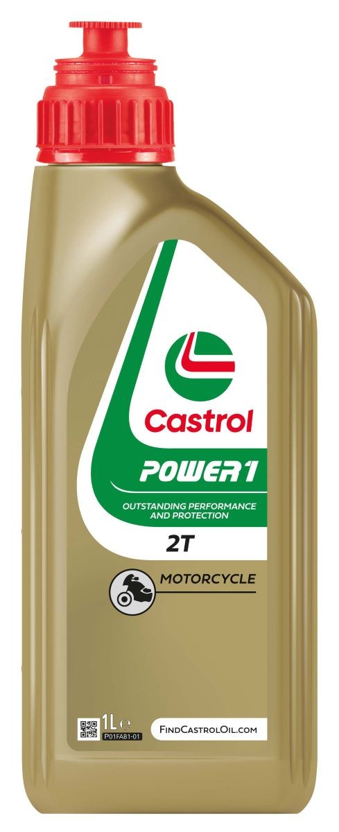 Castrol 2 takt olie Power 1 - vol syntetisch - 1 liter