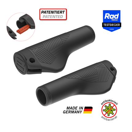 Handvatset Ergotec EG-Active Flex 135/135 mm - zwart - afbeelding 5