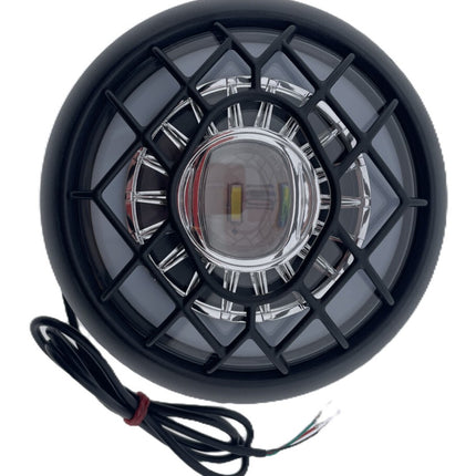 Fatbike koplamp IKZILIGHT Bulls-Eye - zwart