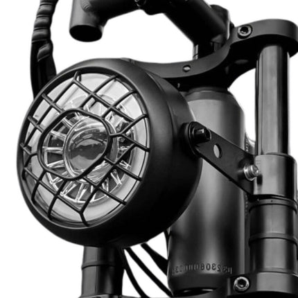 Fatbike koplamp IKZILIGHT Bulls-Eye - zwart - afbeelding 2