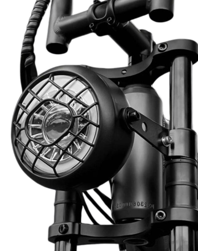 Fatbike koplamp IKZILIGHT Bulls-Eye - zwart - afbeelding 2