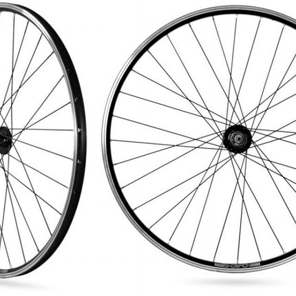 Wielset Rodi Skorpion 27,5" - 36 spaaks - 8/9/10/11 speed - zwart - Quick Release