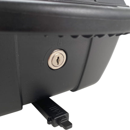 Polisport Topkoffer - Voor fietsen met MIK of MIK-HD bevestigingssysteem -11L  - Zwart - afbeelding 6