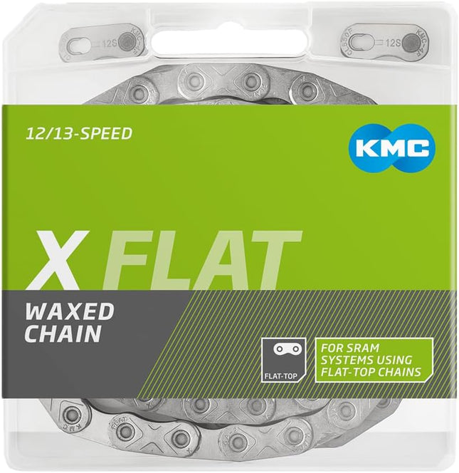 Ketting 12/13 speed KMC X Flat Silver x 126L Waxed