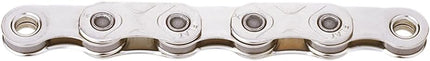 Ketting 12/13 speed KMC X Flat Silver x 126L Waxed - afbeelding 2