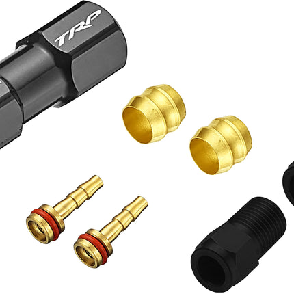 Hydraulische remleidng verlengkit ø5,5 mm Tektro incl 2x wartel/insert/olijf