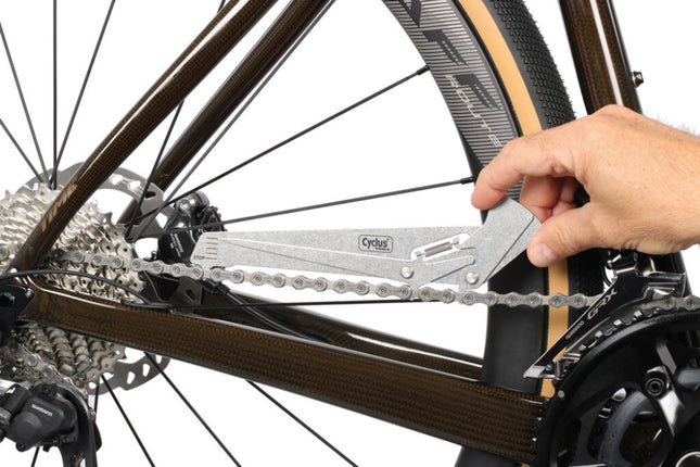 Kettingslijtagemeter Cyclus alle kettingen incl. SRAM flattop - zilver - afbeelding 2