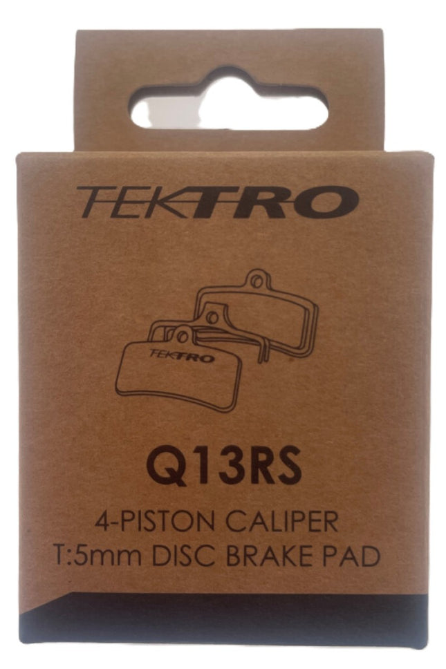 Schijfremblokset Tektro Q13Rs - 5mm - 4 zuiger - Metalic Ceramic Resin - afbeelding 2