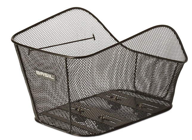 Achtermand Basil Icon L Multisystem - zwart