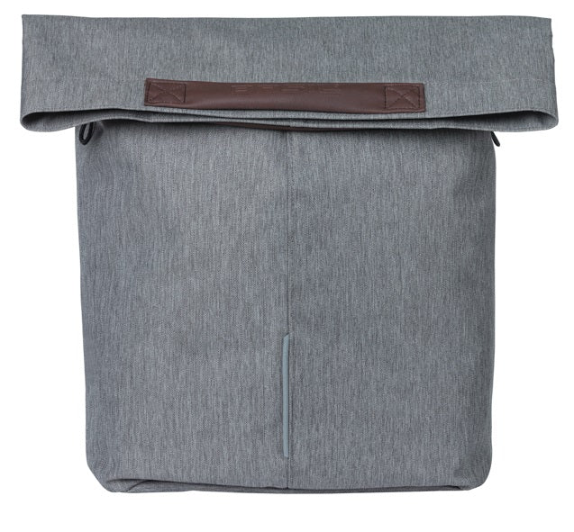 Fietsshopper Basil City MIK Hooks  14-16L 13 x 29 x 31 cm - grijs - afbeelding 2