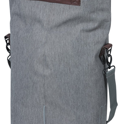 Fietsshopper Basil City MIK Hooks  14-16L 13 x 29 x 31 cm - grijs - afbeelding 3