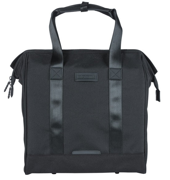Fietsshopper Basil Grand MIK Hooks 23L 12 x 35 x 35 cm - zwart - afbeelding 2