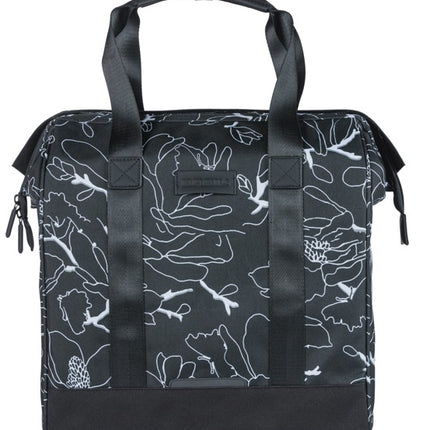 Fietsshopper Basil Grand Flower MIK 23L 12 x 35 x 35 cm - zwart - afbeelding 6