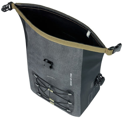 Enkele tas Basil Navigator Storm M MIK 12-15L 14 x 25 x 36 cm  - zwart - afbeelding 4