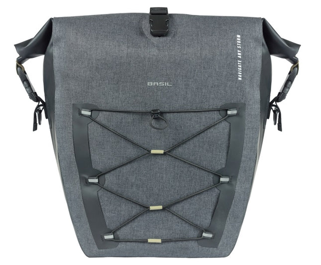 Enkele tas Basil Navigator Storm L MIK 25-31L 15 x 27 x 41 cm - zwart - afbeelding 2