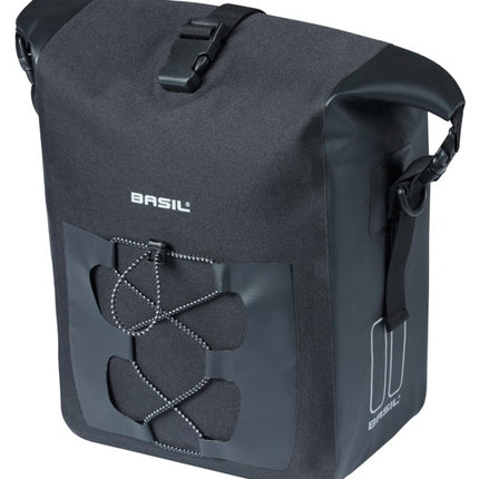 Enkele tas Basil Navigator Waterproof M MIK 12-15L 17 x 28 x 34 cm - zwart - afbeelding 2