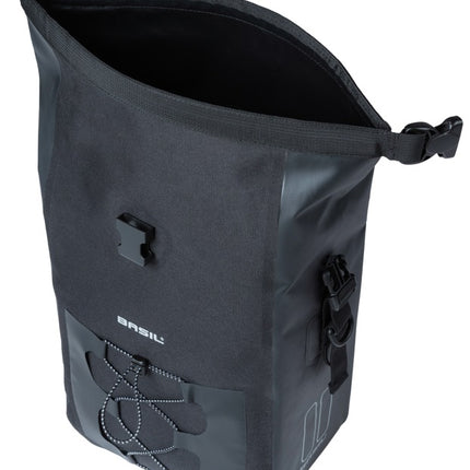 Enkele tas Basil Navigator Waterproof M MIK 12-15L 17 x 28 x 34 cm - zwart - afbeelding 4