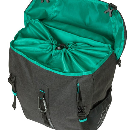 Enkele tas Basil Discovery 365D M MIK 9L 12 x 25 x 33 cm - zwart - afbeelding 3