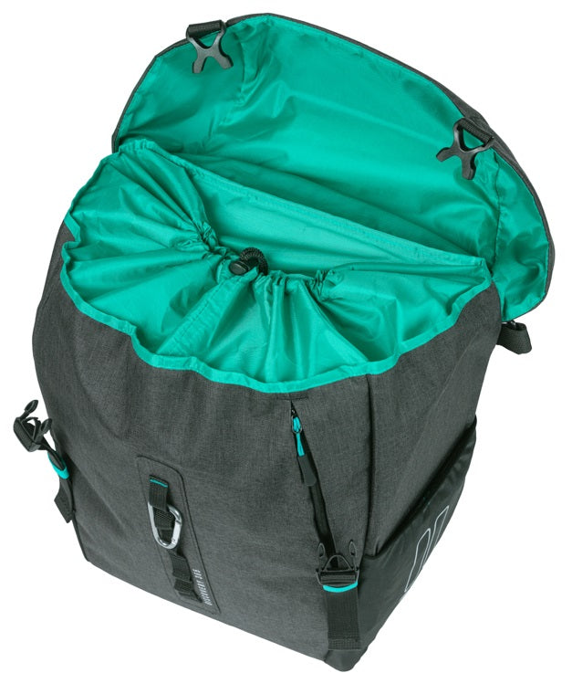 Enkele tas Basil Discovery 365D L MIK 20L 15 x 23 x 35 cm - zwart - afbeelding 2