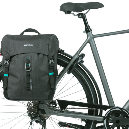 Enkele tas Basil Discovery 365D L MIK 20L 15 x 23 x 35 cm - zwart - afbeelding 5