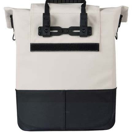 Cove shopper Basil MIK 14-16L 14 x 29 x 36 cm - zwart/wit - afbeelding 4