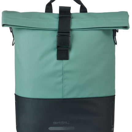 Cove shopper Basil MIK 14-16L 14 x 29 x 36 cm - groen/zwart - afbeelding 2