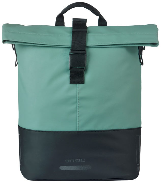 Cove shopper Basil MIK 14-16L 14 x 29 x 36 cm - groen/zwart - afbeelding 2