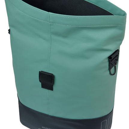 Cove shopper Basil MIK 14-16L 14 x 29 x 36 cm - groen/zwart - afbeelding 3