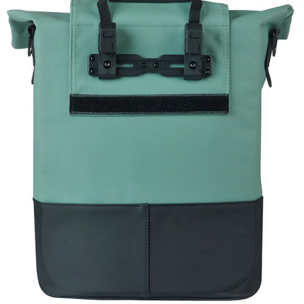 Cove shopper Basil MIK 14-16L 14 x 29 x 36 cm - groen/zwart - afbeelding 4