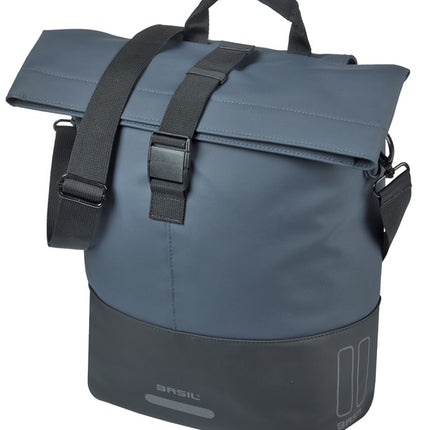 Cove shopper Basil MIK 14-16L 14 x 29 x 36 - blauw/zwart
