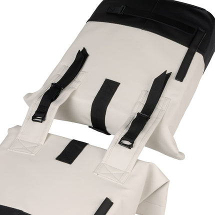 Dubbele fietstas Basil Cove 28-32L 14 x 29 x 36 cm - wit/zwart - afbeelding 4