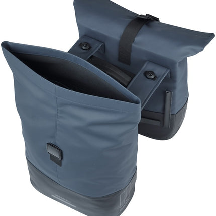 Dubbele fietstas Cove MIK 28-32L 14 x 29 x 36 cm - blauw/zwart - afbeelding 4