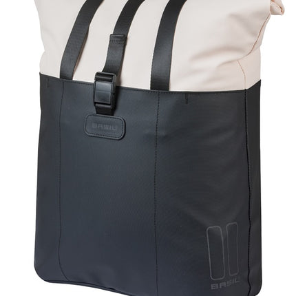 Fietsshopper Basil Vive MIK 15-20L 11 x 29 x 34 cm - zwart/wit - afbeelding 2