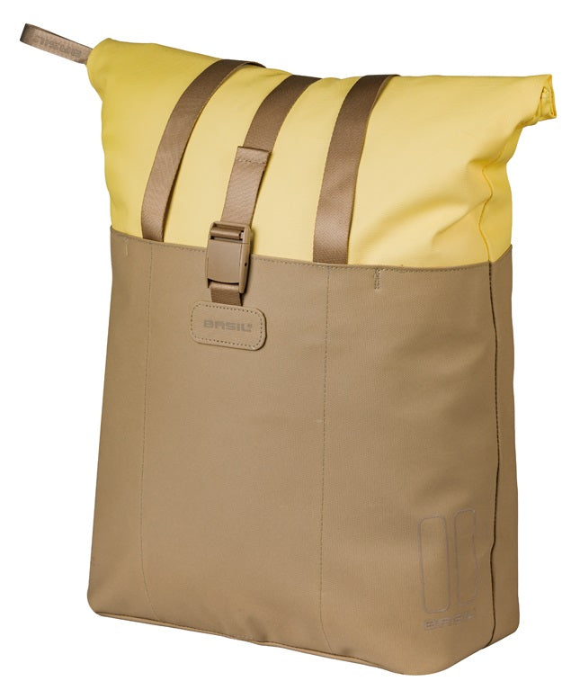 Fietsshopper Basil Vive Mik 15-20L 11 x 29 x 34 cm - zand/geel - afbeelding 2