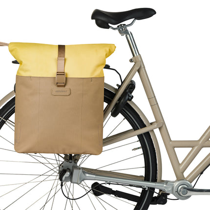 Fietsshopper Basil Vive Mik 15-20L 11 x 29 x 34 cm - zand/geel - afbeelding 7