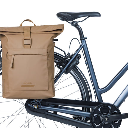 Fietsschoudertas Basil Brooklyn MIK 17L 14 x 32 x 40 cm - zand - afbeelding 6