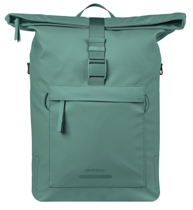 Fietsschoudertas Basil Brooklyn MIK 17L 14 x 32 x 40 cm - groen - afbeelding 2
