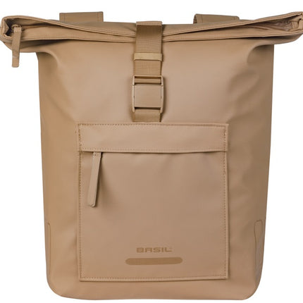 Dubbele fietstas Basil Brooklyn 41L 14 x 30 x 37 cm - zand - afbeelding 2