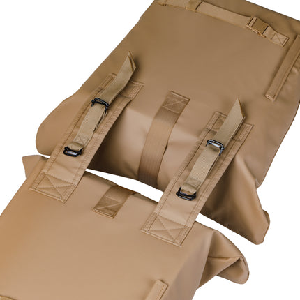 Dubbele fietstas Basil Brooklyn 41L 14 x 30 x 37 cm - zand - afbeelding 4