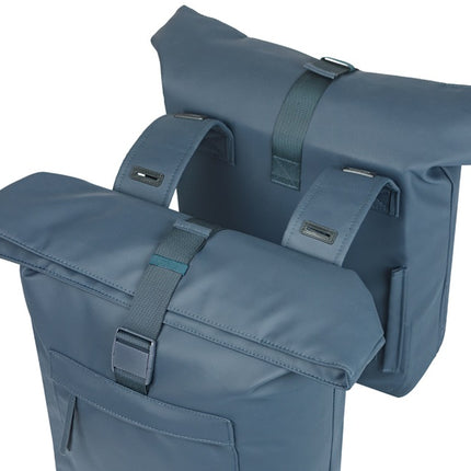 Dubbele fietstas Basil Brooklyn 41L 14 x 30 x 37 cm - blauw - afbeelding 3