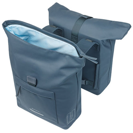 Dubbele fietstas Basil Brooklyn 41L 14 x 30 x 37 cm - blauw - afbeelding 5