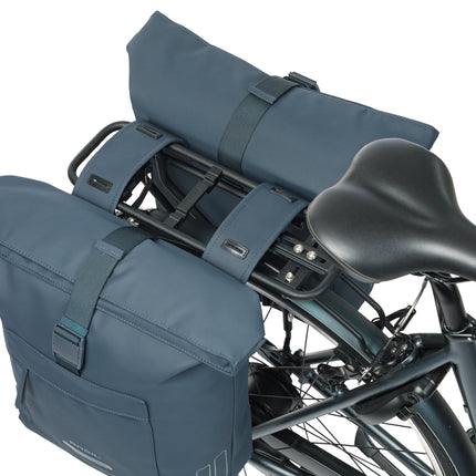 Dubbele fietstas Basil Brooklyn 41L 14 x 30 x 37 cm - blauw - afbeelding 6